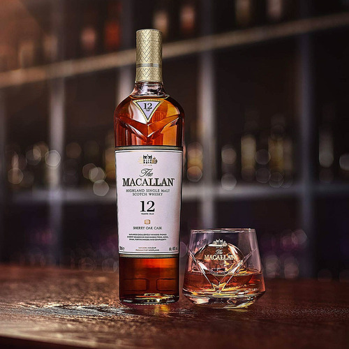 Imagem 2 de 5 de Whisky Macallan 12 Sherry Oak Cask Single Malt 700 Ml