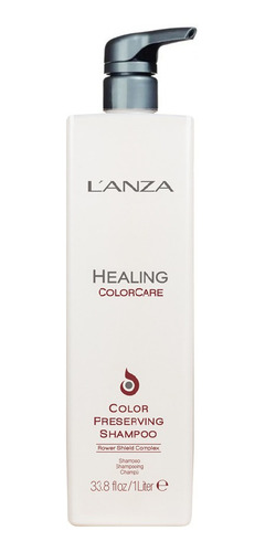 Healing Colorcare Preserving Shampoo Lanza Litro 1000ml