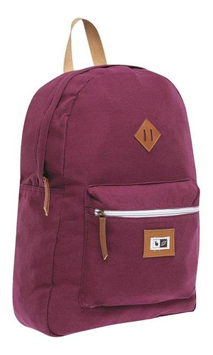 Mochila Mod Leo Para Unisex Bolsas Gardi Color Vino