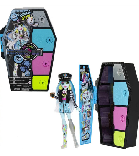 Muñeca Monster High Skulltimate Secrets Frankie Stein Hky62