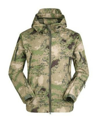 Campera Tactica Militar Travesia Caza Montaña Aventura Camu