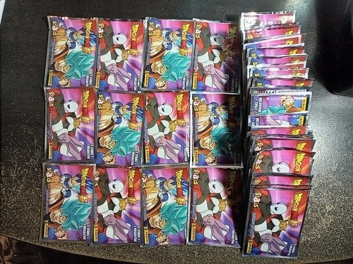 50 Sobres De Stacks De Dragon Ball Super Panini