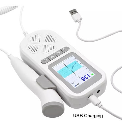 Doppler Fetal Recargable