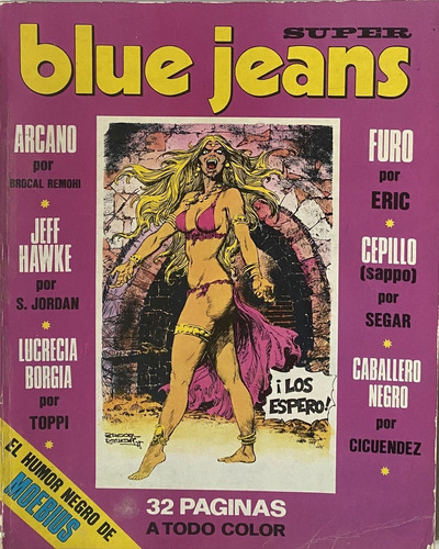 Blue Jeans, # 17, Grandes Del Comic, Moebius, Ez2