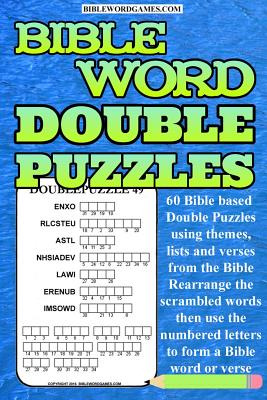 Libro Bible Word Double Puzzles Vol.1: 60 Bible Themed Sc...