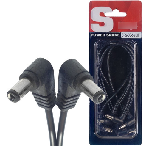 Stagg 5 Cables De Alimentación Para Pedales De Efectos