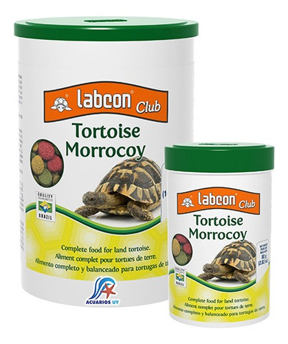 Alimento Para Tortugas Terrestres. Labcon Morrocoy 80g