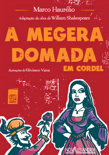 A Megera Domada Em Cordel - 2a Ed, De Marco Haurélio. Editora Nova Alexandria, Capa Mole Em Português, 2023
