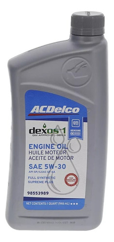 Aceite Acdelco 5w30