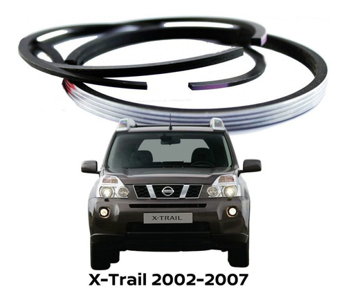 Kit Anillos De Motor Grado Std X-trail 2002 M. 2.5 Orig