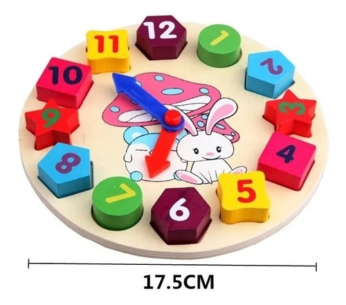 Pack 6 Juguetes Didácticos De Madera Para Niños Montessori