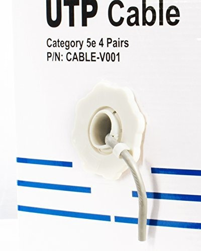 Gray Ft Bulk Cate Cca Ethernet Cable Awg Utp Pull Box Wire Y