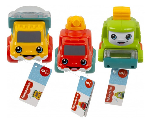 Fisher Price Carritos De Juguete Sensoriales Surtidos