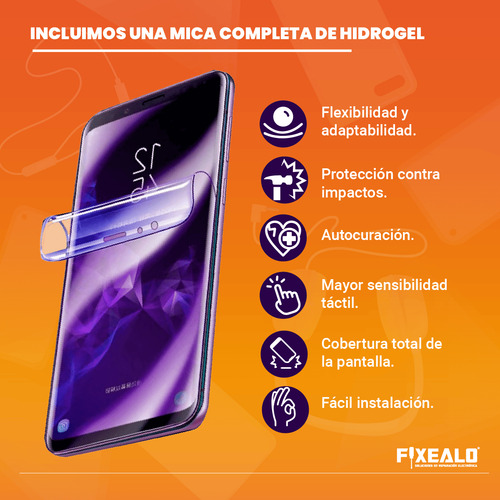 Funda Y Mica Compatible Samsung S21 Fe Ultra Plus Colores