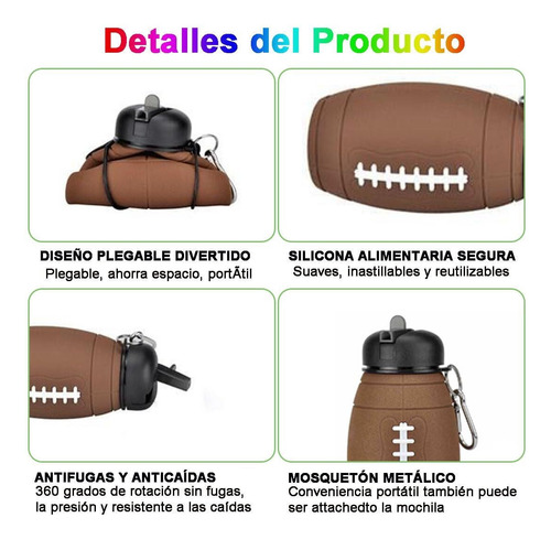 Deportes Botella De Agua Plegable Botella, Botella Plegable
