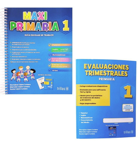 Maxi Primaria 1 Guía Escolar De Trabajo Incluye Evaluaciones