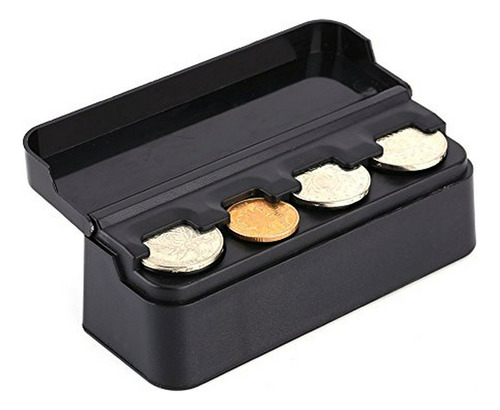 Yosoo Car Coins Case Loose Change Caja De Almacenamiento