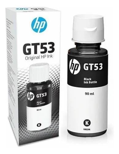 Hp Gt53 Tinta De Impresora Negra 90ml