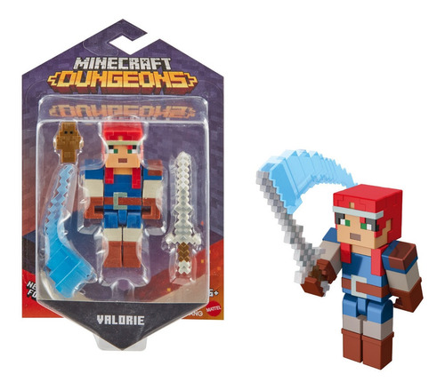 Minecraft Figuras De Acción Originales De Mattel Juguete