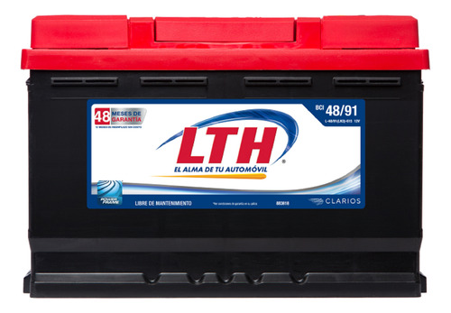 Batería Lth 48/91 Para Volvo C70 Modelos 01-14