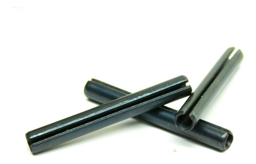 ( 10-50-100 ) 5/32 Dia. X 1-1/4 L. Plain Black Steel R Yyh