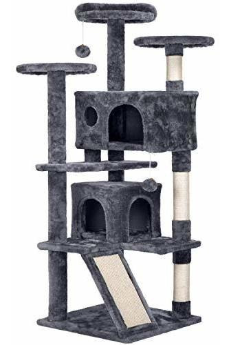 Topeakmart - Condominio Árbol Para Gatos De Varios Niveles, 