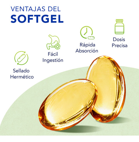 Vitamina E + Omega 3 Antioxidante | 200 Cápsulas | Naturagel Sabor Sin sabor