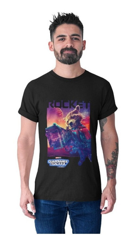 Playera Guardianes De La Galaxia Volumen 3 Rocket