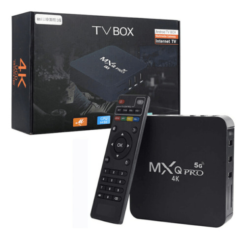 Smart Tv Box Android G96 4k Color Negro