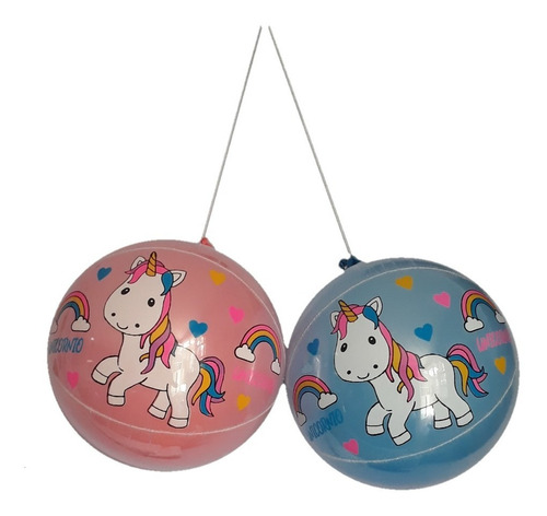 50 Pelotas D Unicornio Pony Para Globos Latex #12 