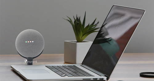 Soporte Para Google Home Mini Tipo Pedestal Impremli