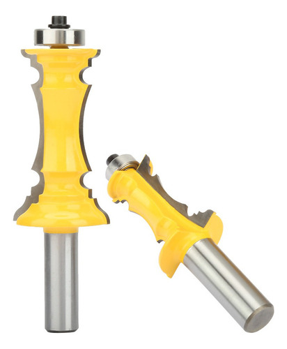 2024 2 Brocas For Enrutador De Moldura De Corona Vástago
