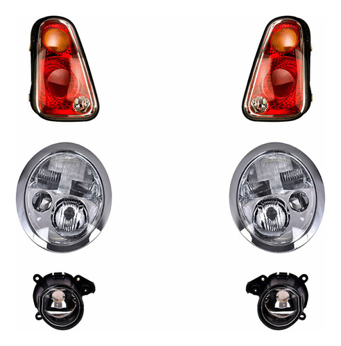 Faros Niebla Principales Y Calaveras Depo Cooper 2005 - 2006