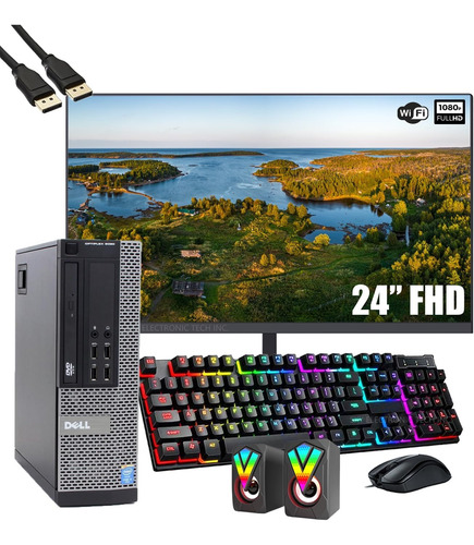 Pc Dell Optiplex 9020 Sff Core I5-4570 16gb 256gb Ssd 24 Lcd (Reacondicionado)