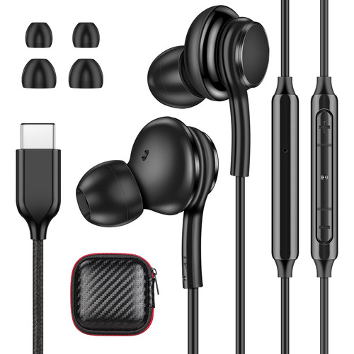 Xnmoa Auriculares Usb C Samsung Galaxy Z Filp4, Auriculares