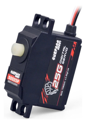 Gww Compatible Servo Digital De Torque De Velocidade De 25g