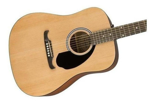 Guitarra electroacústica Fender Alternative FA-125CE abeto natural derecha