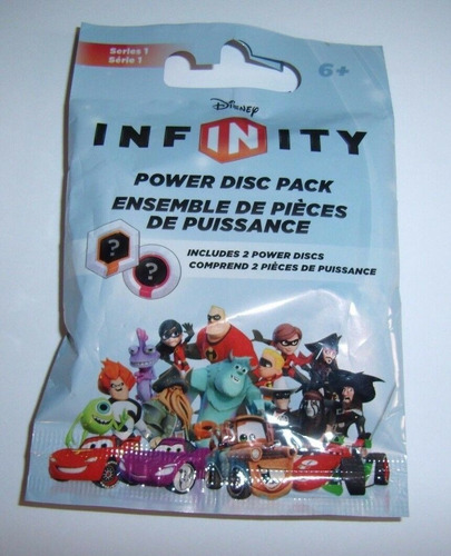 Disney Infinity Discos De Poder Serie 1 Sobre Con 2 Discos 