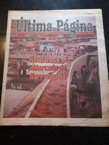 Revista Última Página Colombia Mercado De Barranquilla 1999