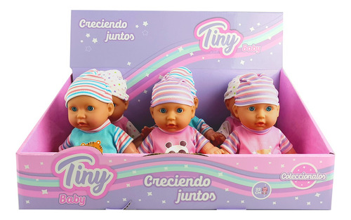 Muñeco Tiny Bebe Creciendo Juntos Juguete Muñecas Bebote Sb