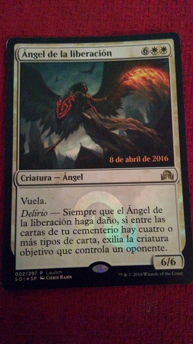 Carta De Magic The Gathering Angel De La Liberación.