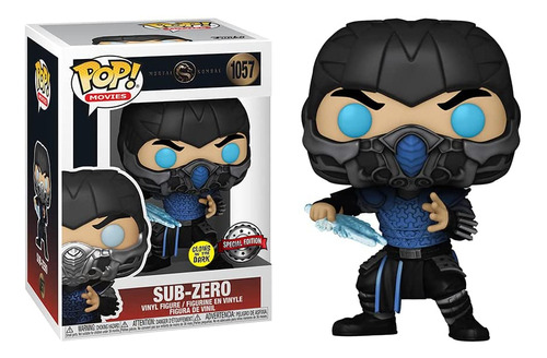 Figura Exclusiva De Funko Pop Mortal Kombat Movie Sub-zero G