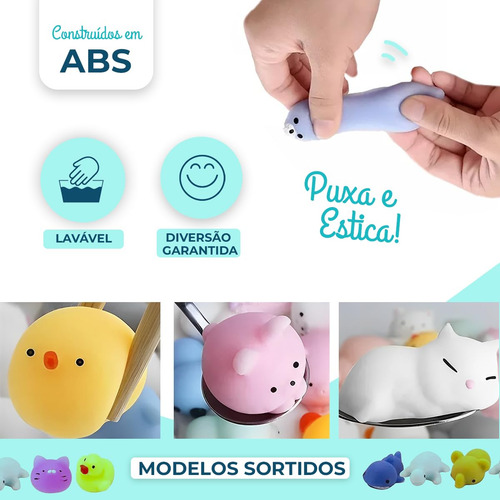 Squishy Mochi Anti Estrés Soft Squeeze Animal Kit (20)