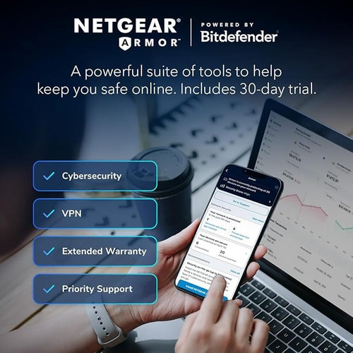 Netgear Nighthawk Router Wifi 6 (rax43) Ax4200 Ax5 (usado) (Usado)