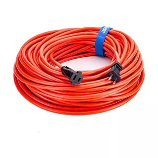 100 Ft Outdoor Extension Cord 16/2 Sjtw, 2-prong Polari...