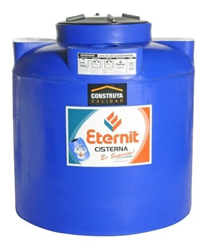 Cisterna Tricapa Azul Eternit 2800 Litros