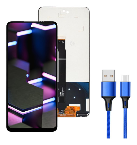 Pantalla Compatible Con Huawei Y7a 2020 Ppa-lx2/3 +cargador