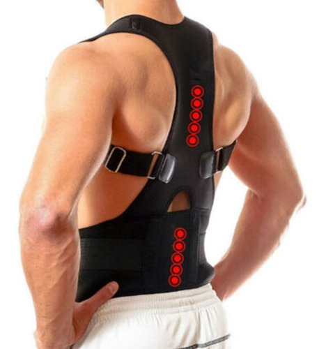 Imagen 5 de 8 de Faja Para Trabajo Con Soporte Lumbar Y Postura Ortopédica Ev
