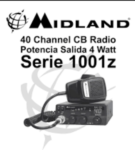Radio Midland Mod 1001z 40 Canales Original