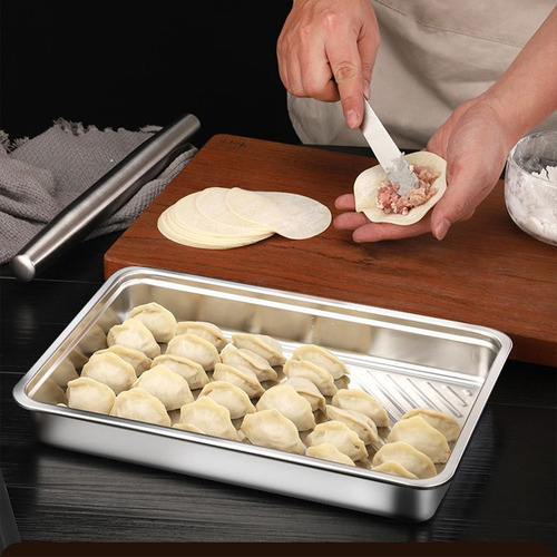 Recipiente Para Refrigerador De Acero Inoxidable Hermético P
